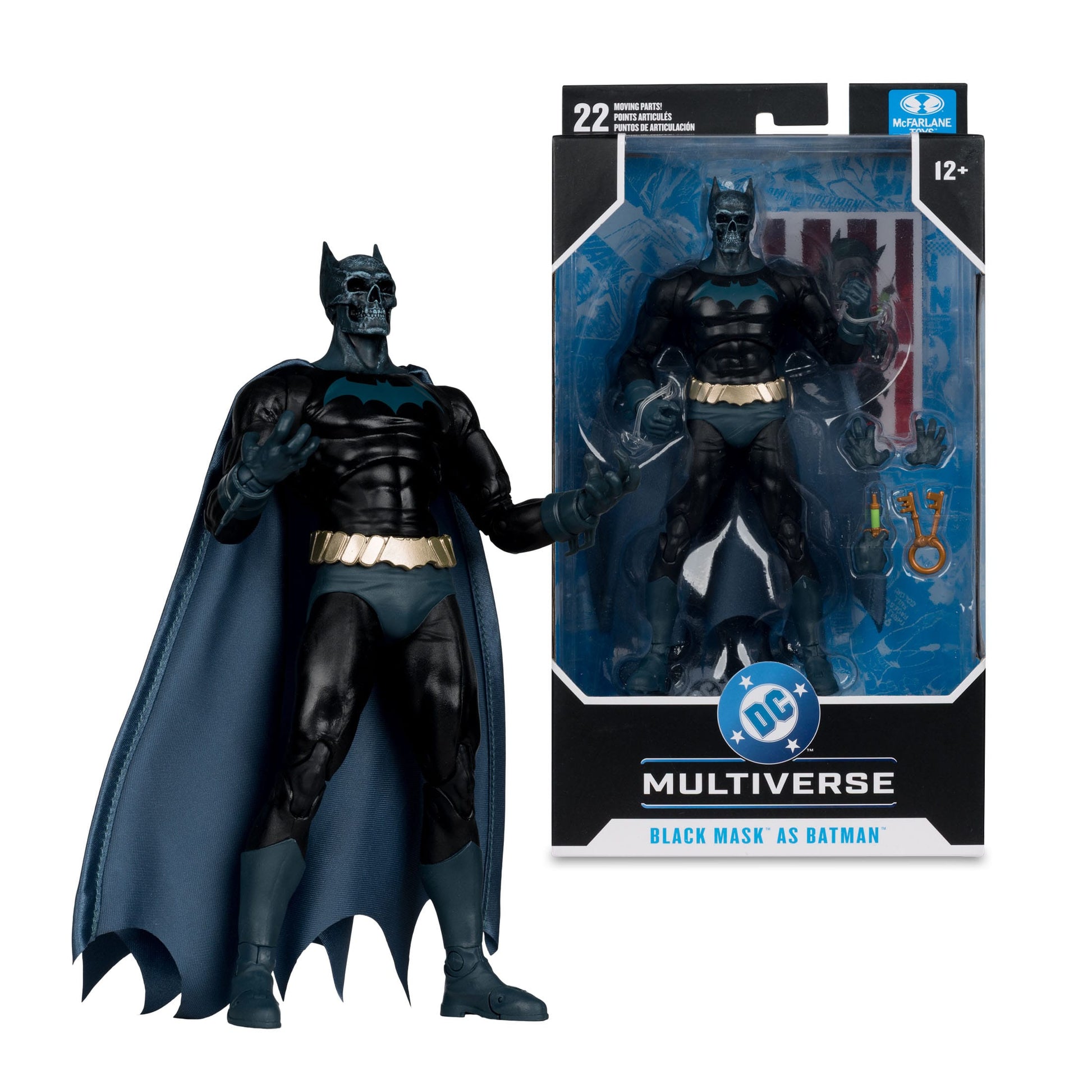 McFarlane Toys DC Multiverse Action Figure - Black Mask as Batman (Beneath the Mask) PRE-ORDER