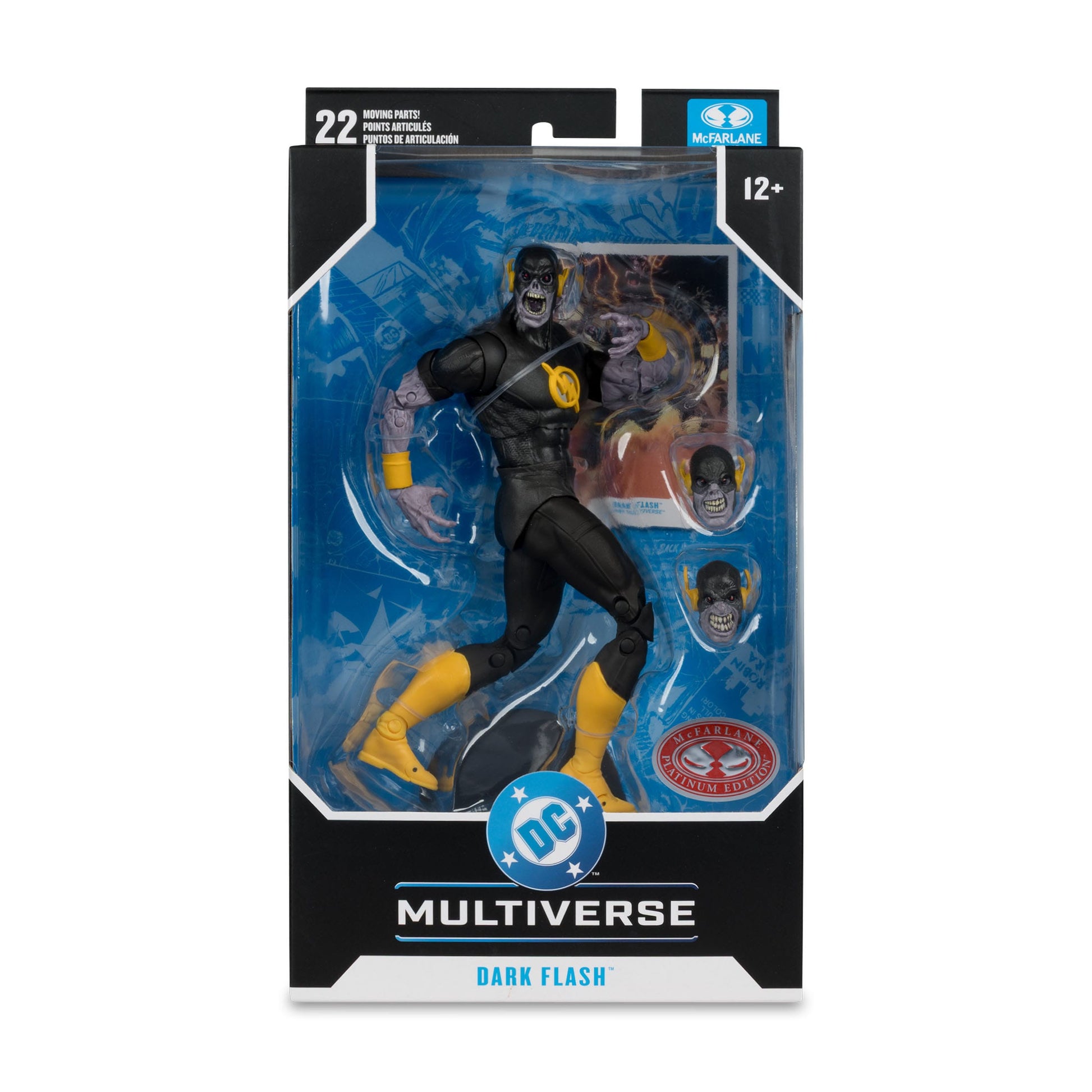 McFarlane Toys DC Multiverse Action Figure - Dark Flash (Dark Multiverse) (Red Platinum Edition) PRE-ORDER