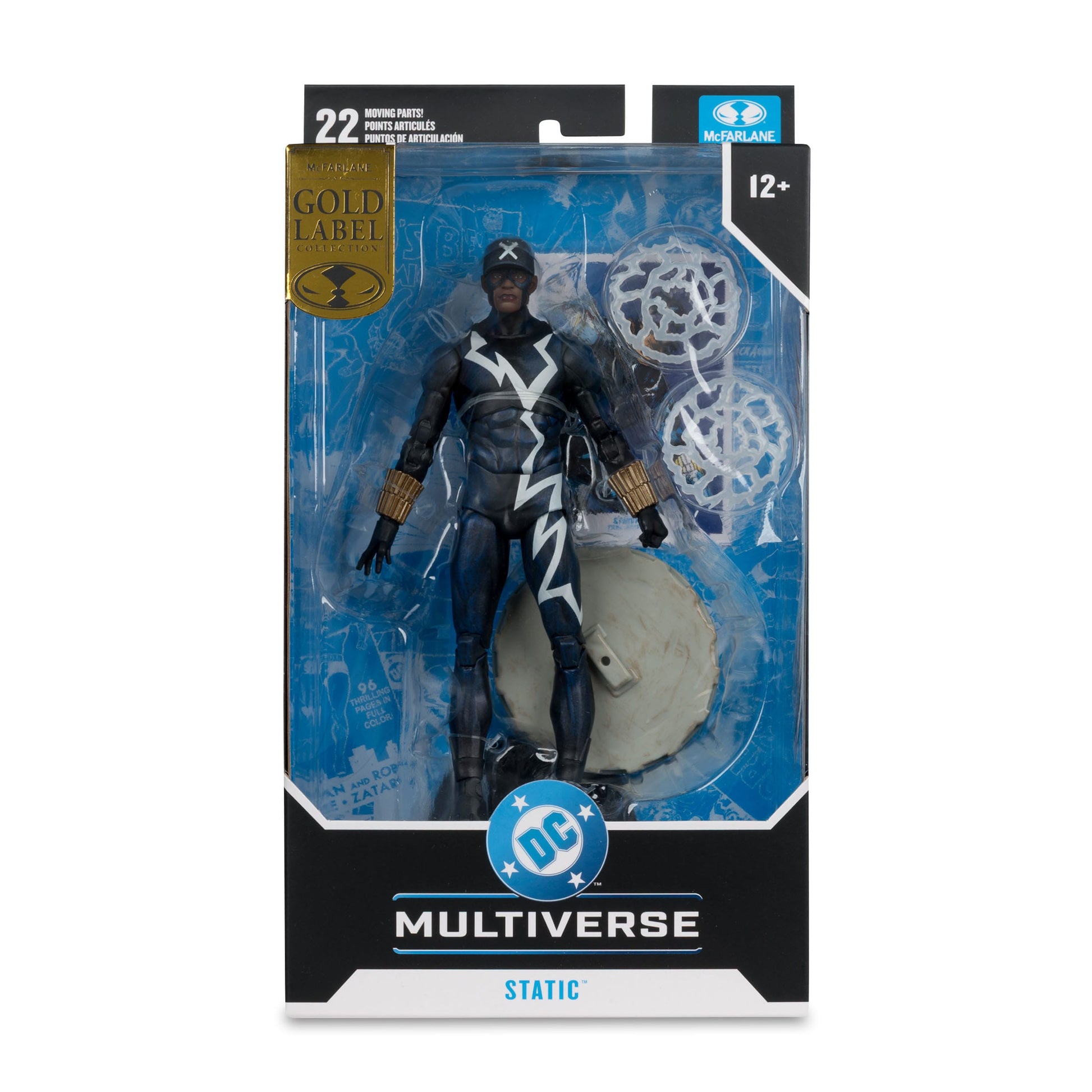 McFarlane Toys DC Multiverse Action Figure - Static Shock (Trial by Fire) (Gold Label) PRE-ORDER