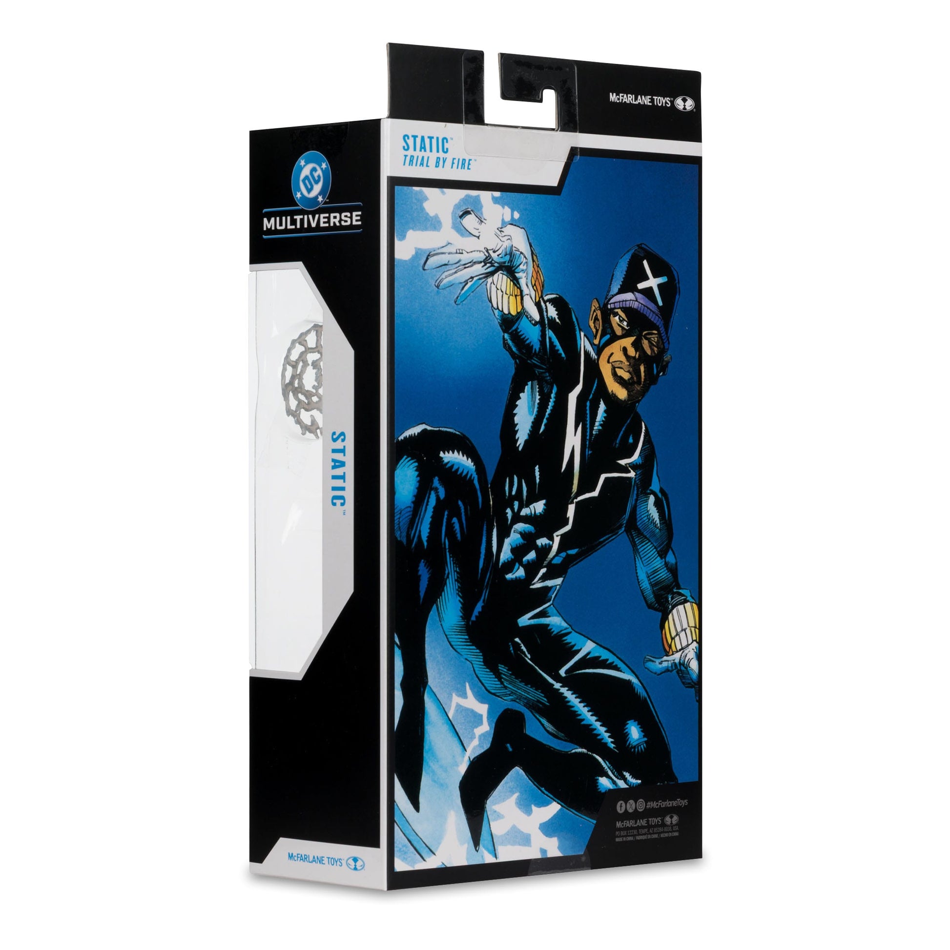 McFarlane Toys DC Multiverse Action Figure - Static Shock (Trial by Fire) (Gold Label) PRE-ORDER