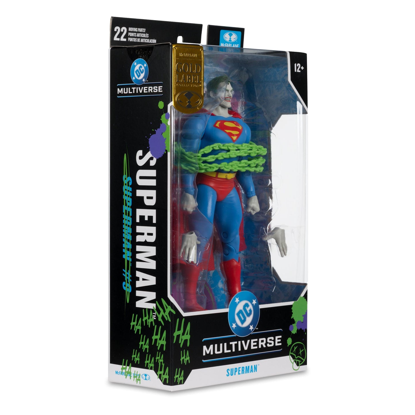 McFarlane Toys DC Multiverse Action Figure - Superman (Superman #9) (Jokerized) (Gold Label) PRE-ORDER
