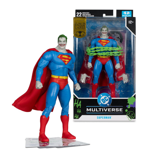 McFarlane Toys DC Multiverse Action Figure - Superman (Superman #9) (Jokerized) (Gold Label) PRE-ORDER