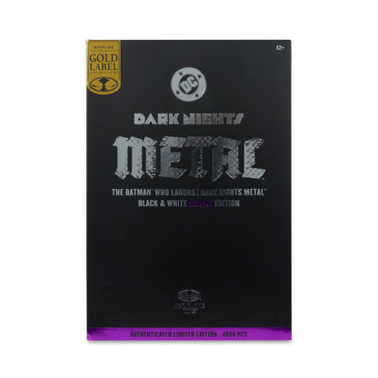 McFarlane Toys DC Multiverse Action Figure - The Batman Who Laughs (B&W with Accent) (Gold Label) PRE-ORDER