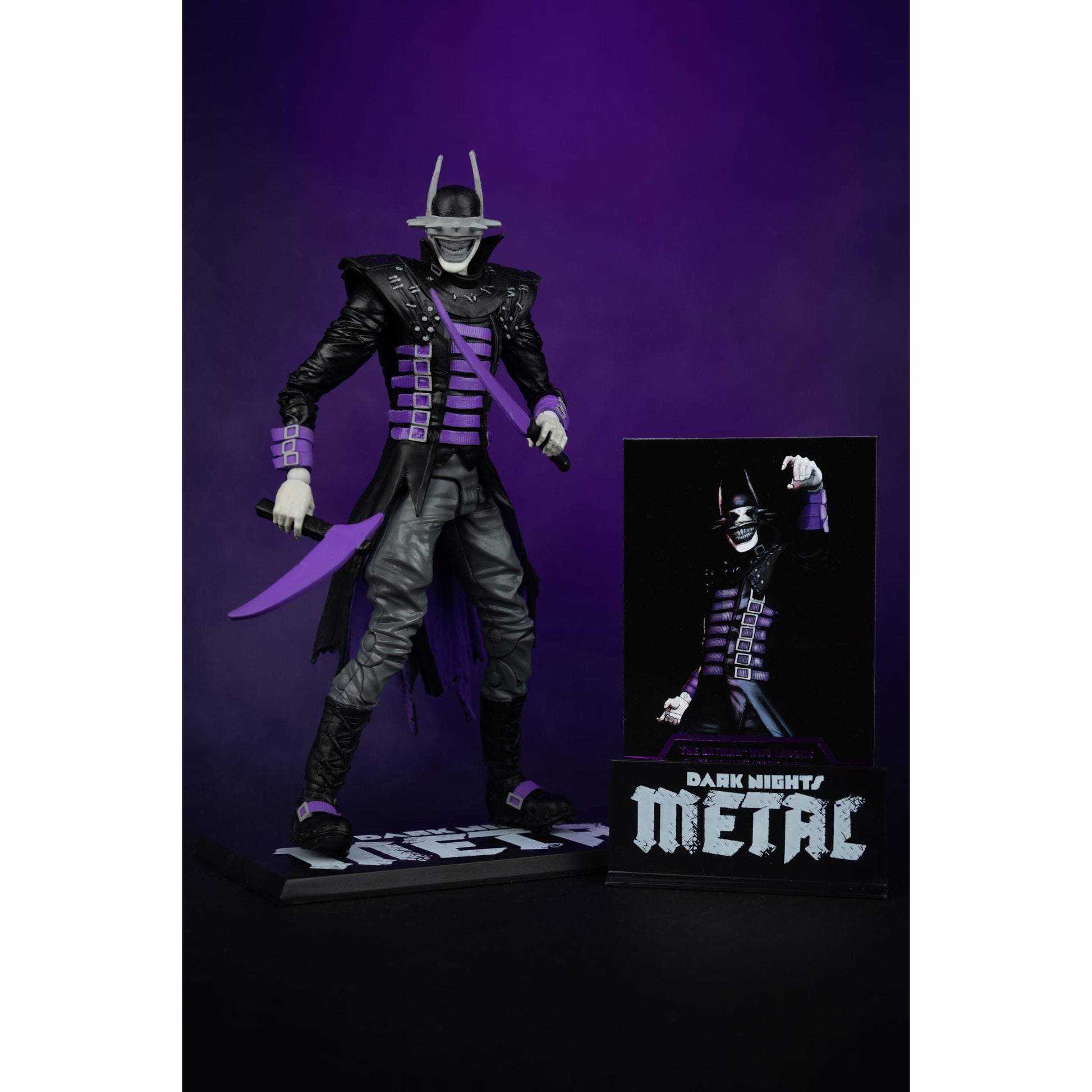McFarlane Toys DC Multiverse Action Figure - The Batman Who Laughs (B&W with Accent) (Gold Label) PRE-ORDER