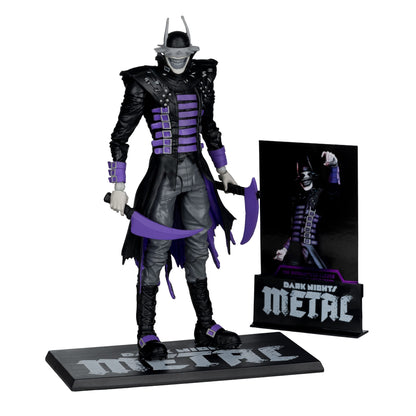McFarlane Toys DC Multiverse Action Figure - The Batman Who Laughs (B&W with Accent) (Gold Label) PRE-ORDER
