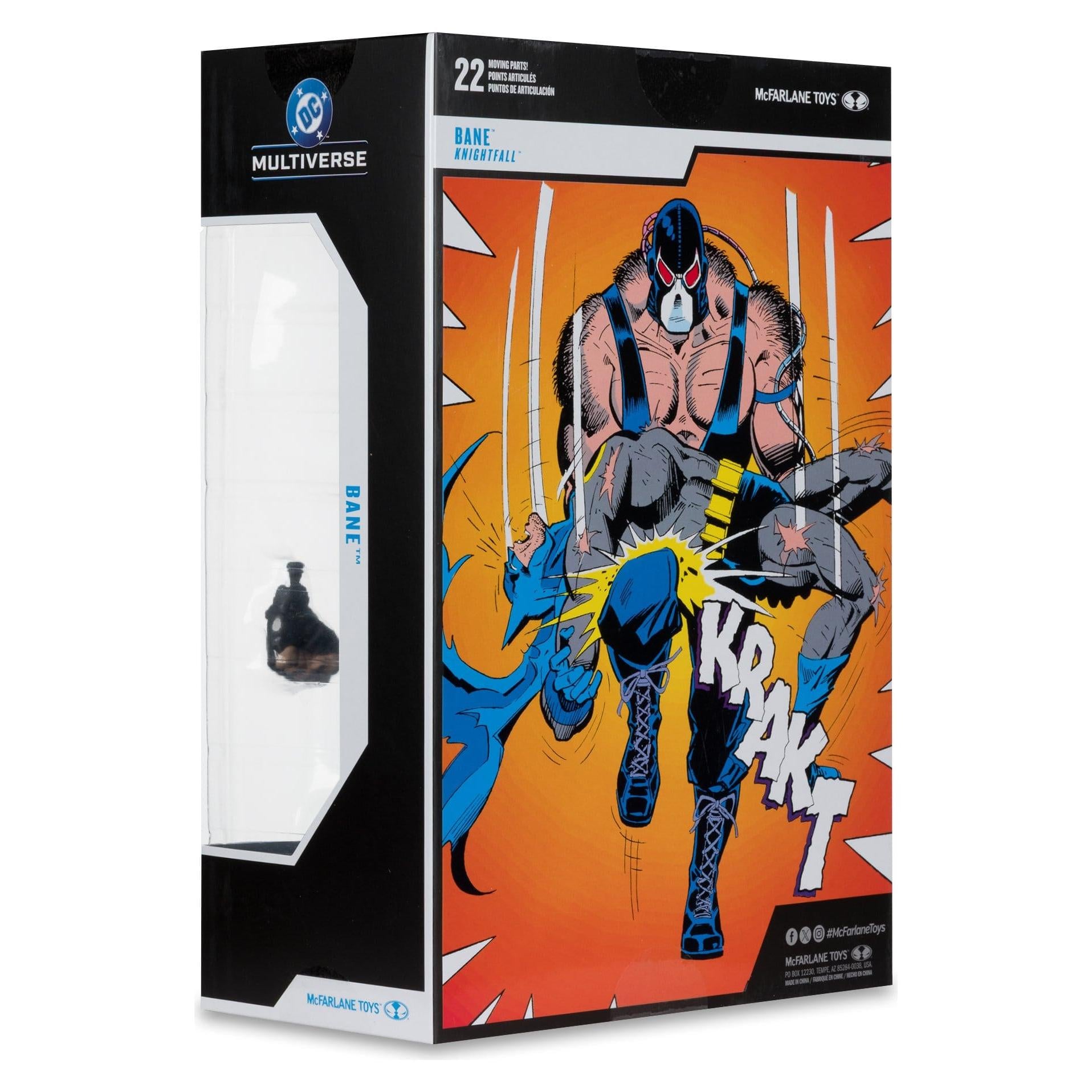 McFarlane Toys DC Multiverse Bane (Knightfall) (Gold Label) Mega Action Figure PRE-ORDER
