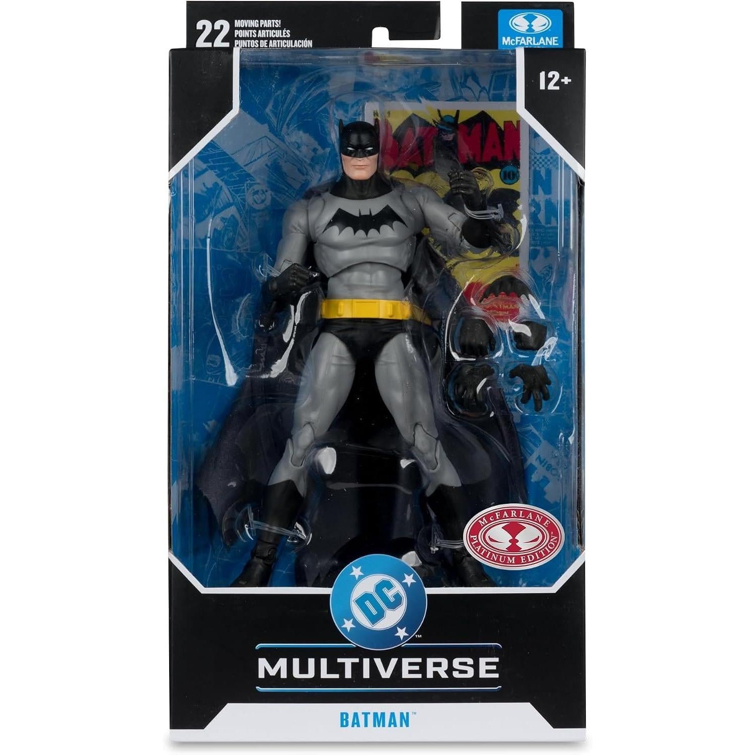 McFarlane Toys DC Multiverse Batman (Batman #1) (Platinum Edition) Action Figure PRE-ORDER