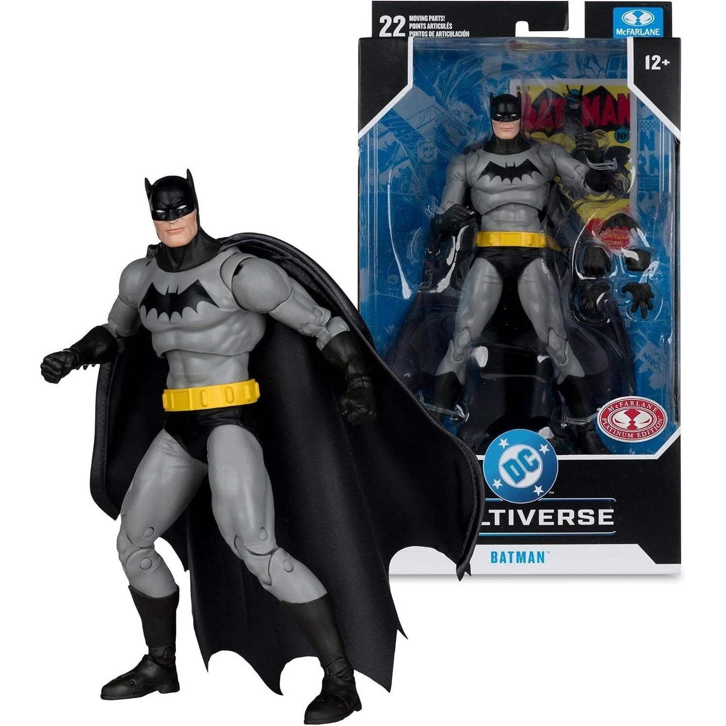 McFarlane Toys DC Multiverse Batman (Batman #1) (Platinum Edition) Action Figure PRE-ORDER
