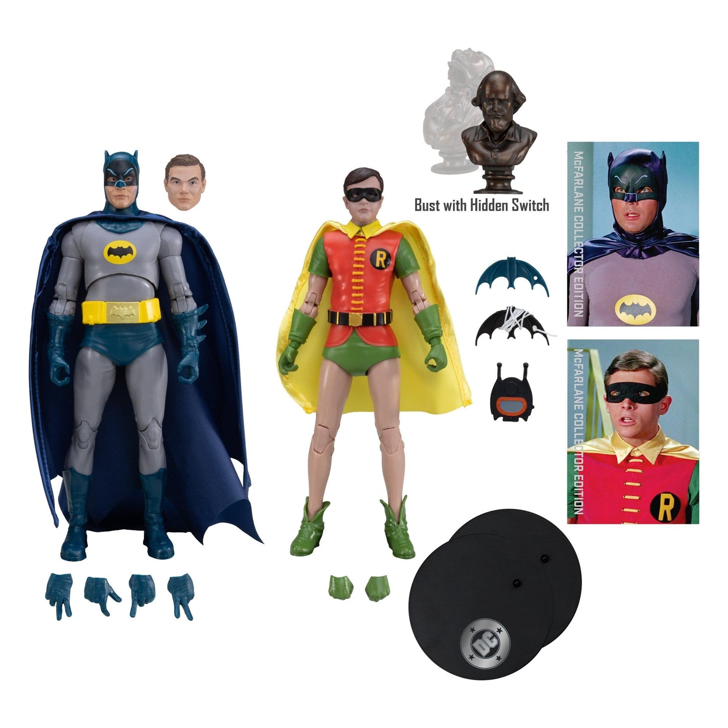 McFarlane Toys DC Multiverse Batman Classic TV Series Collector Edition Batman and Robin Action Figure 2-Pack PRE-ORDER