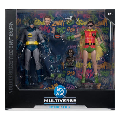 McFarlane Toys DC Multiverse Batman Classic TV Series Collector Edition Batman and Robin Action Figure 2-Pack PRE-ORDER