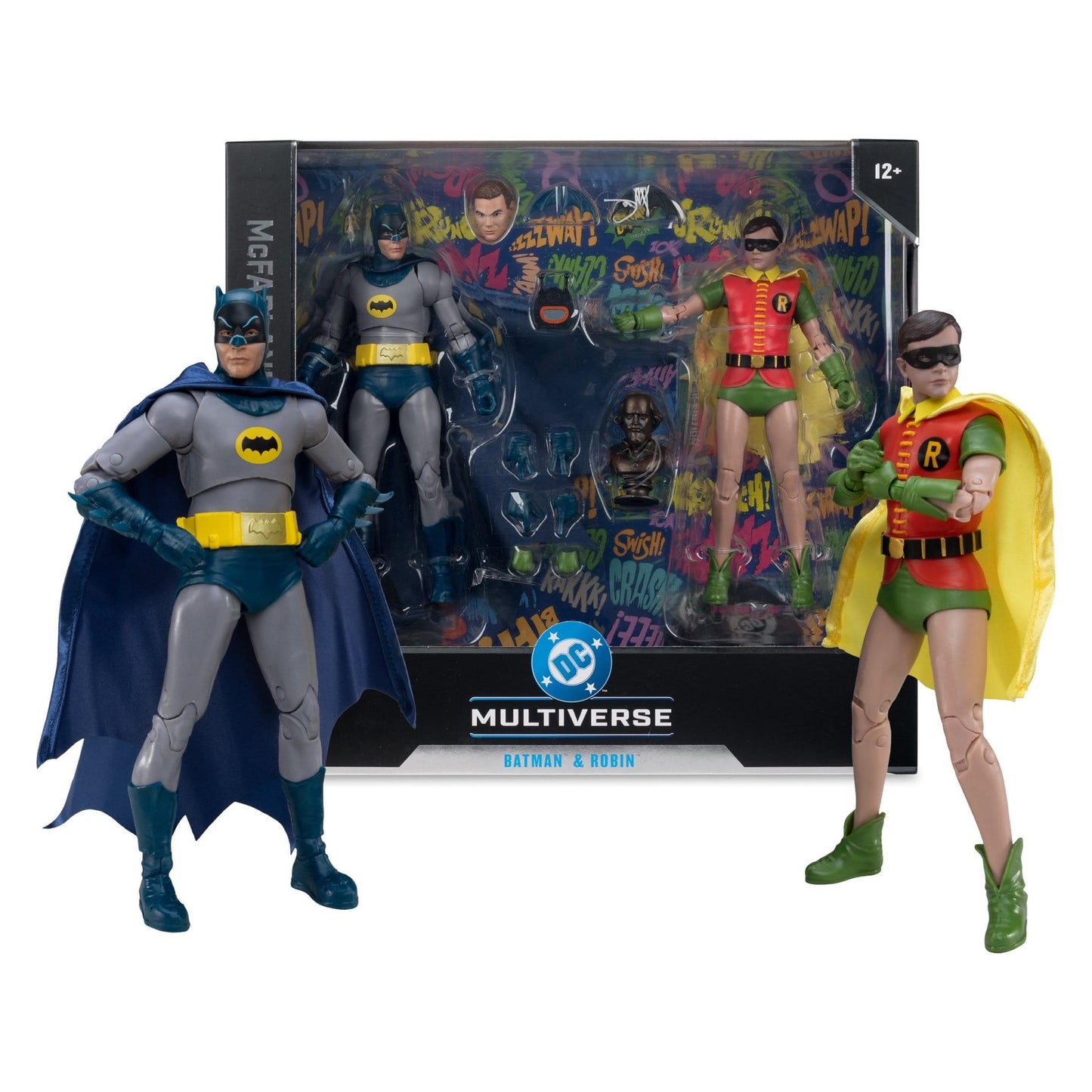 McFarlane Toys DC Multiverse Batman Classic TV Series Collector Edition Batman and Robin Action Figure 2-Pack PRE-ORDER