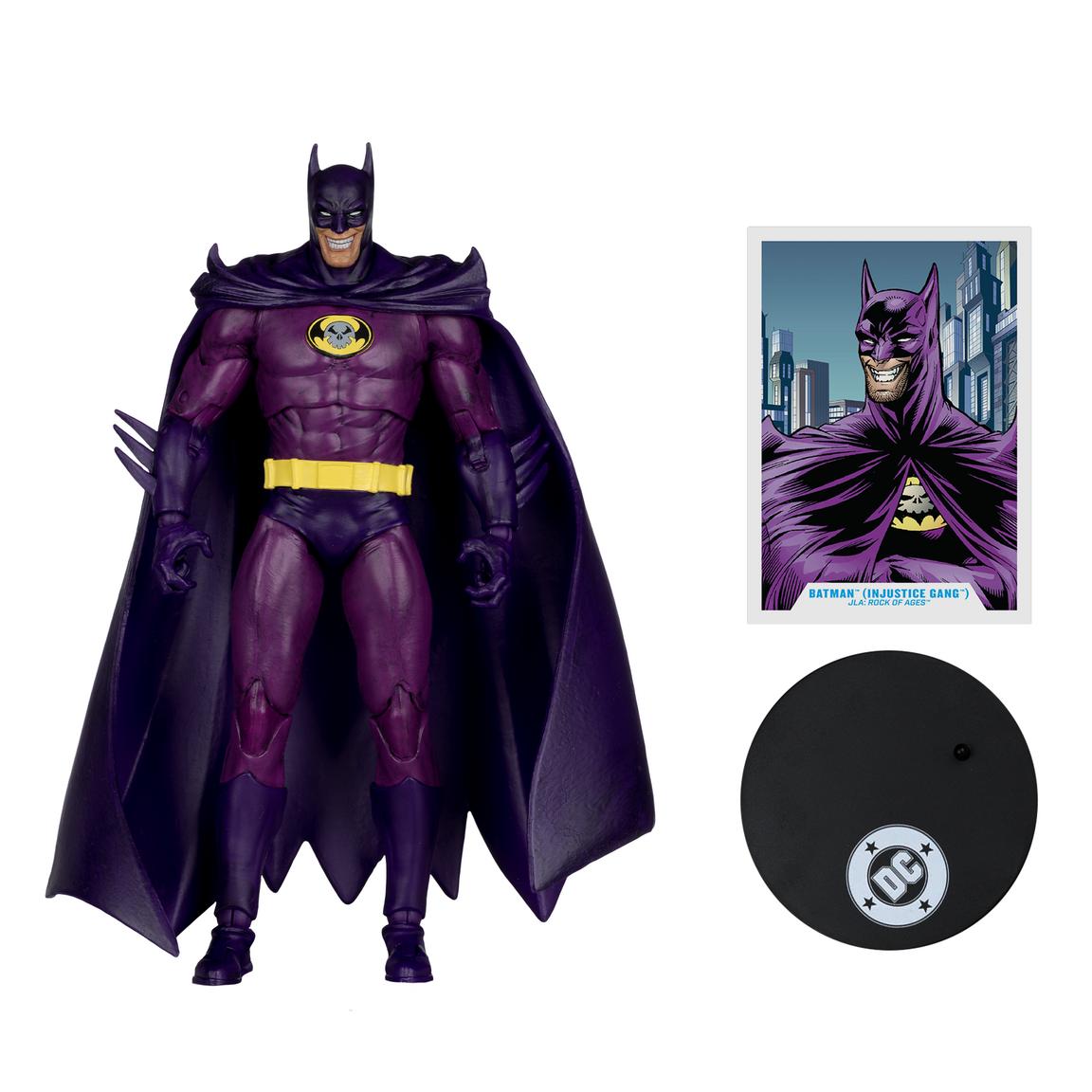 McFarlane Toys DC Multiverse Batman (Injustice Gang) (JLA: Rock of Ages) Red Platinum Action Figure PRE-ORDER