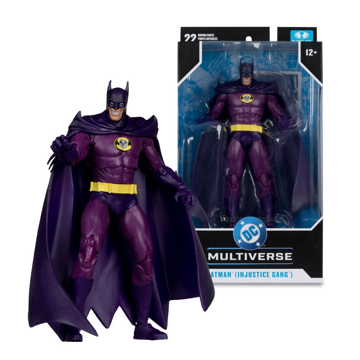 McFarlane Toys DC Multiverse Batman (Injustice Gang) (JLA: Rock of Ages) Red Platinum Action Figure PRE-ORDER