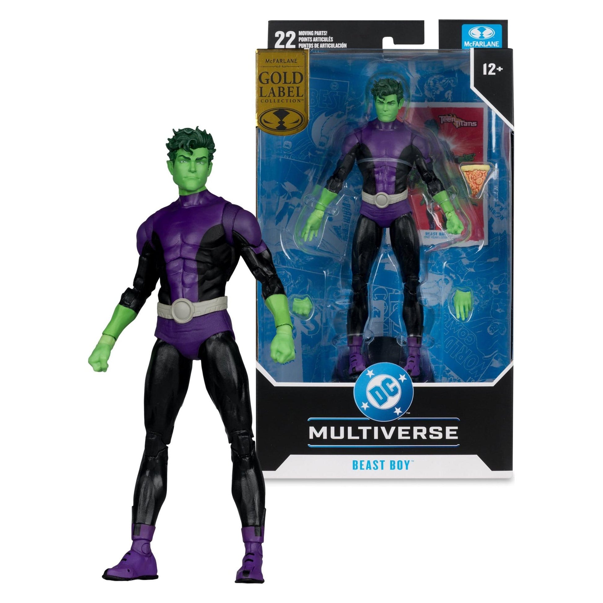 McFarlane Toys DC Multiverse Beast Boy (One Year Later) (Gold Label) Action Figure PRE-ORDER