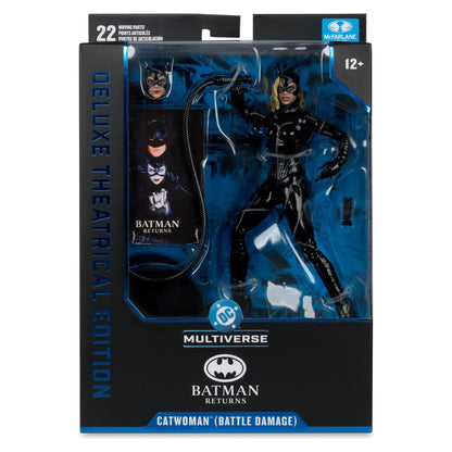 McFarlane Toys DC Multiverse Catwoman (Battle Damage) (Batman Returns) Deluxe Theatrical Edition Action Figure PRE-ORDER