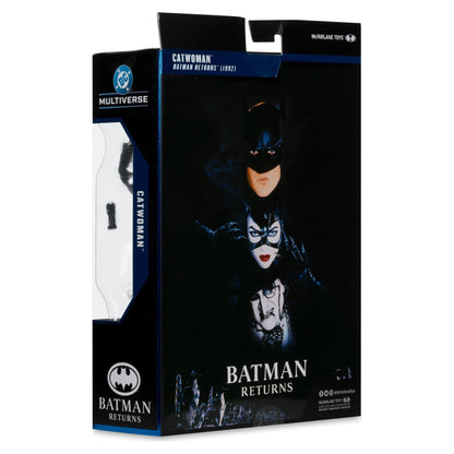 McFarlane Toys DC Multiverse Catwoman (Battle Damage) (Batman Returns) Deluxe Theatrical Edition Action Figure PRE-ORDER