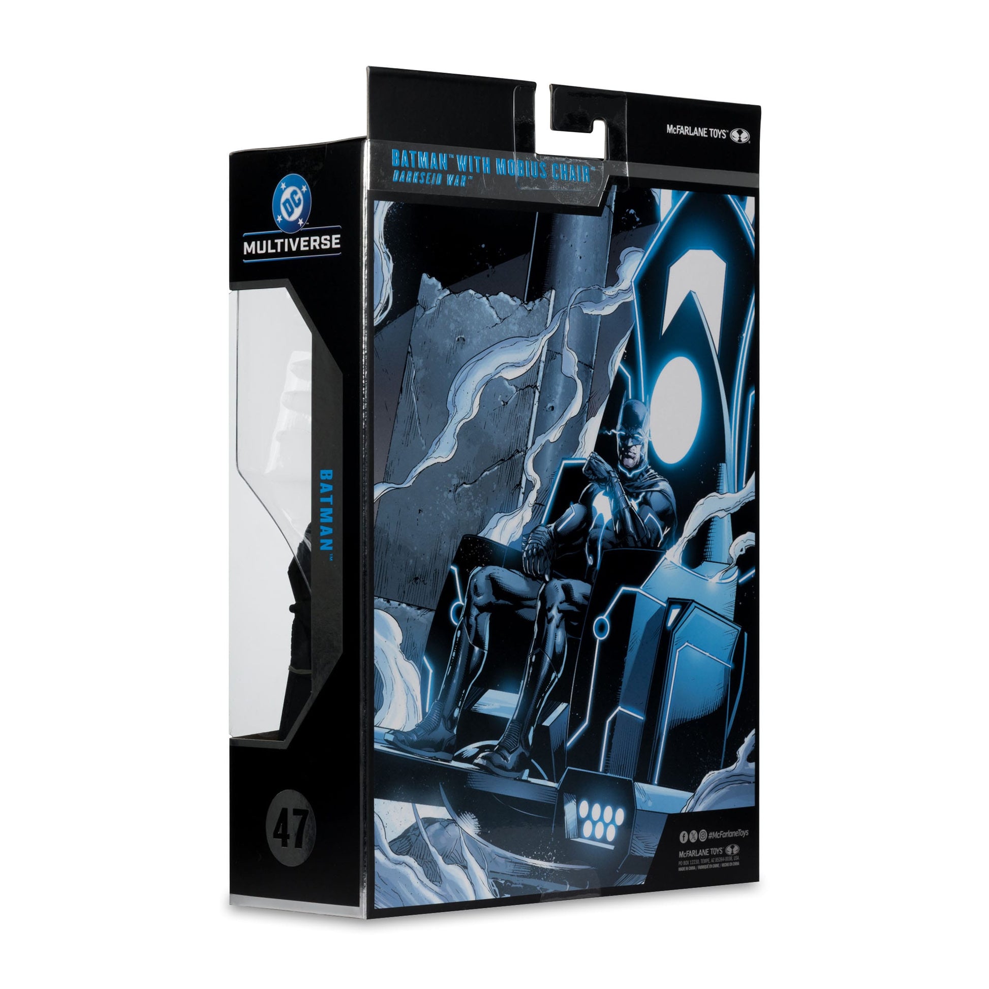McFarlane Toys DC Multiverse Collector Edition Action Figure #47 - Batman & Mobius Chair (Darkseid War) PRE-ORDER