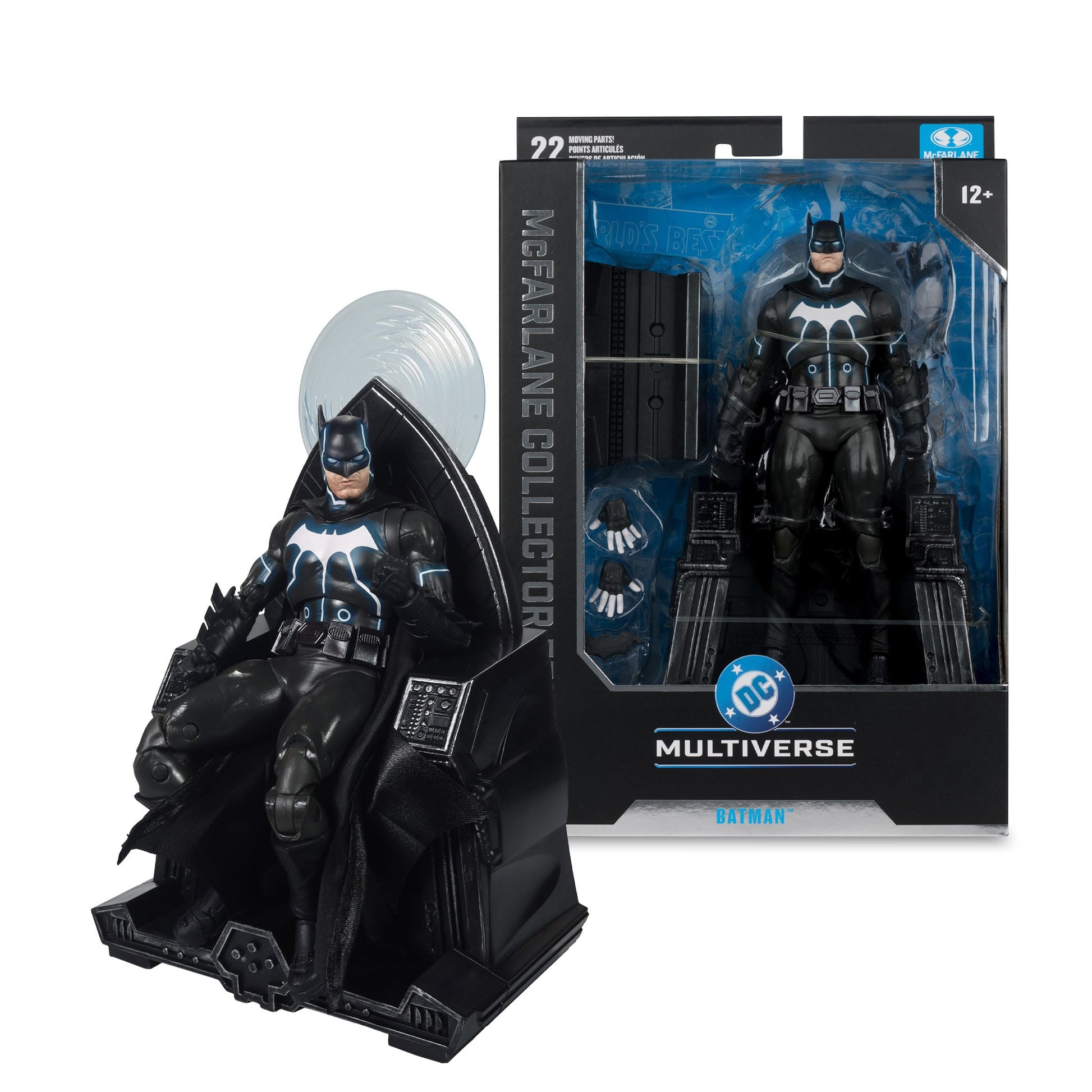 McFarlane Toys DC Multiverse Collector Edition Action Figure #47 - Batman & Mobius Chair (Darkseid War) PRE-ORDER