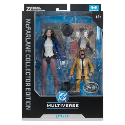 McFarlane Toys DC Multiverse Collector Edition Action Figure - Zatanna with Detective Chimp #53 PRE-ORDER
