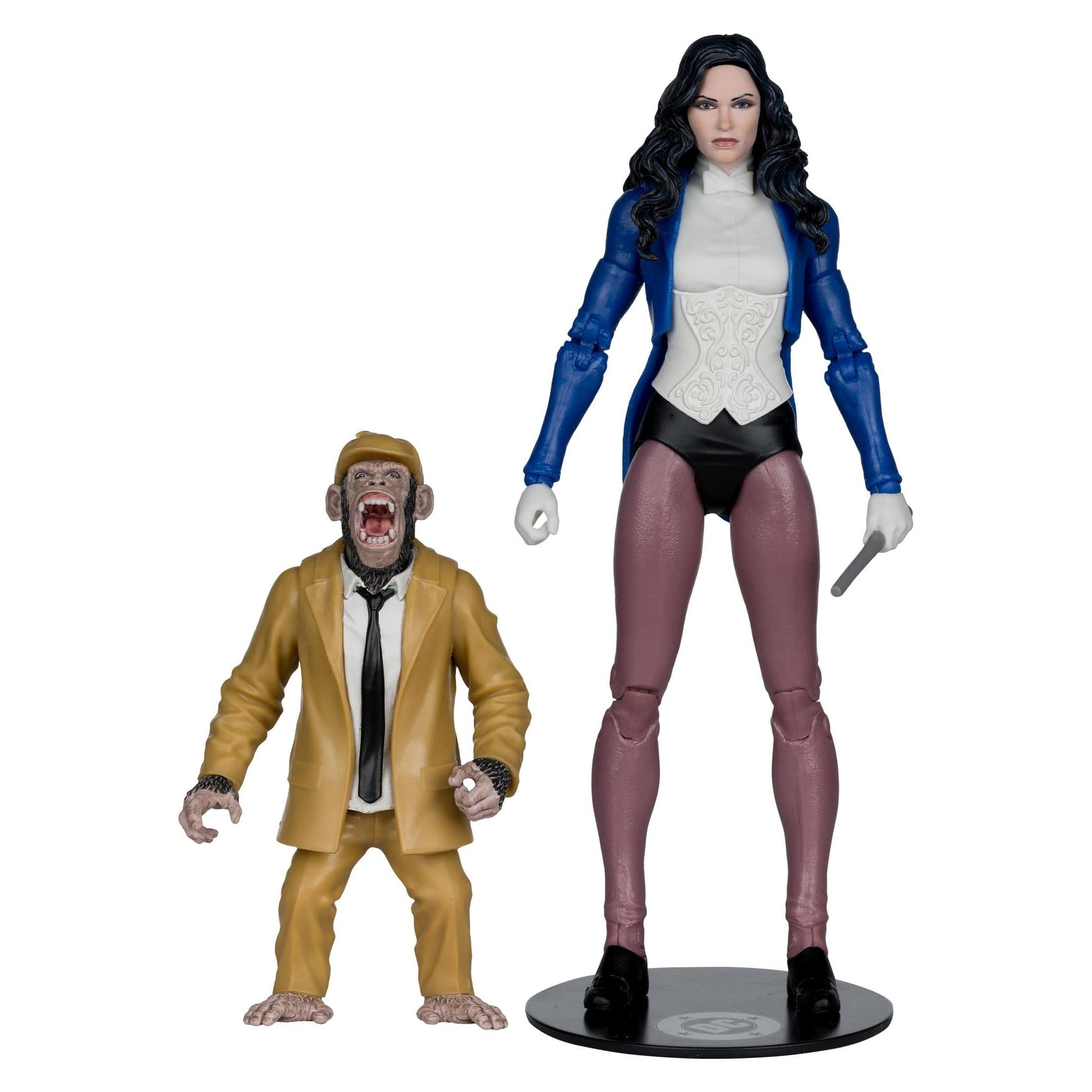 McFarlane Toys DC Multiverse Collector Edition Action Figure - Zatanna with Detective Chimp #53 PRE-ORDER