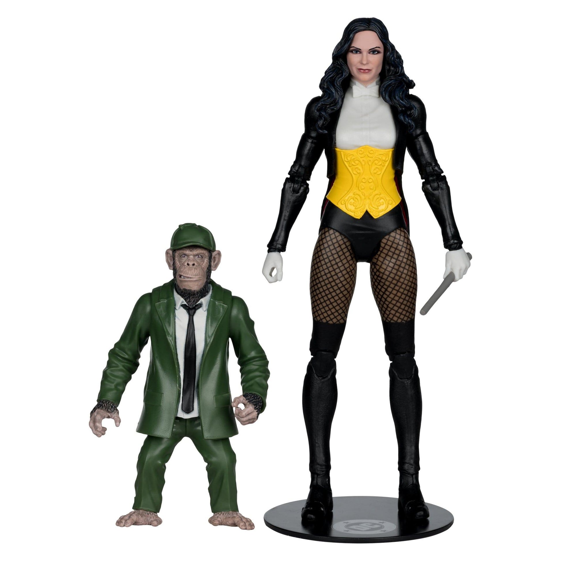 McFarlane Toys DC Multiverse Collector Edition Action Figure - Zatanna with Detective Chimp #53 PRE-ORDER