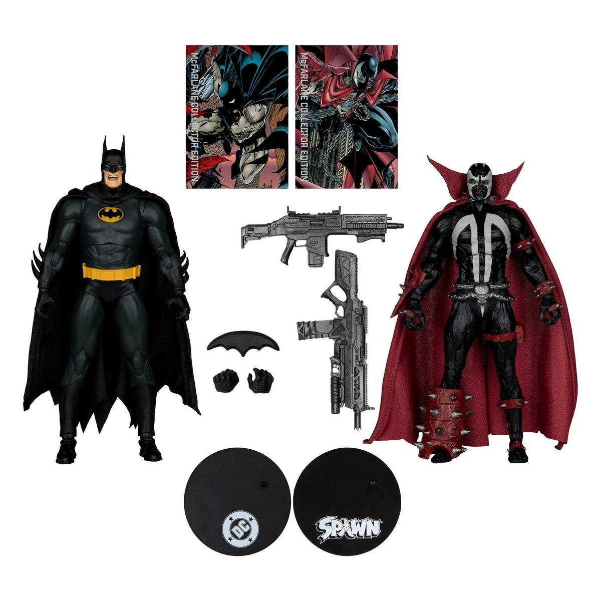 McFarlane Toys DC Multiverse Collector Edition Batman & Spawn (Gold Label) Action Figure 2-Pack PRE-ORDER