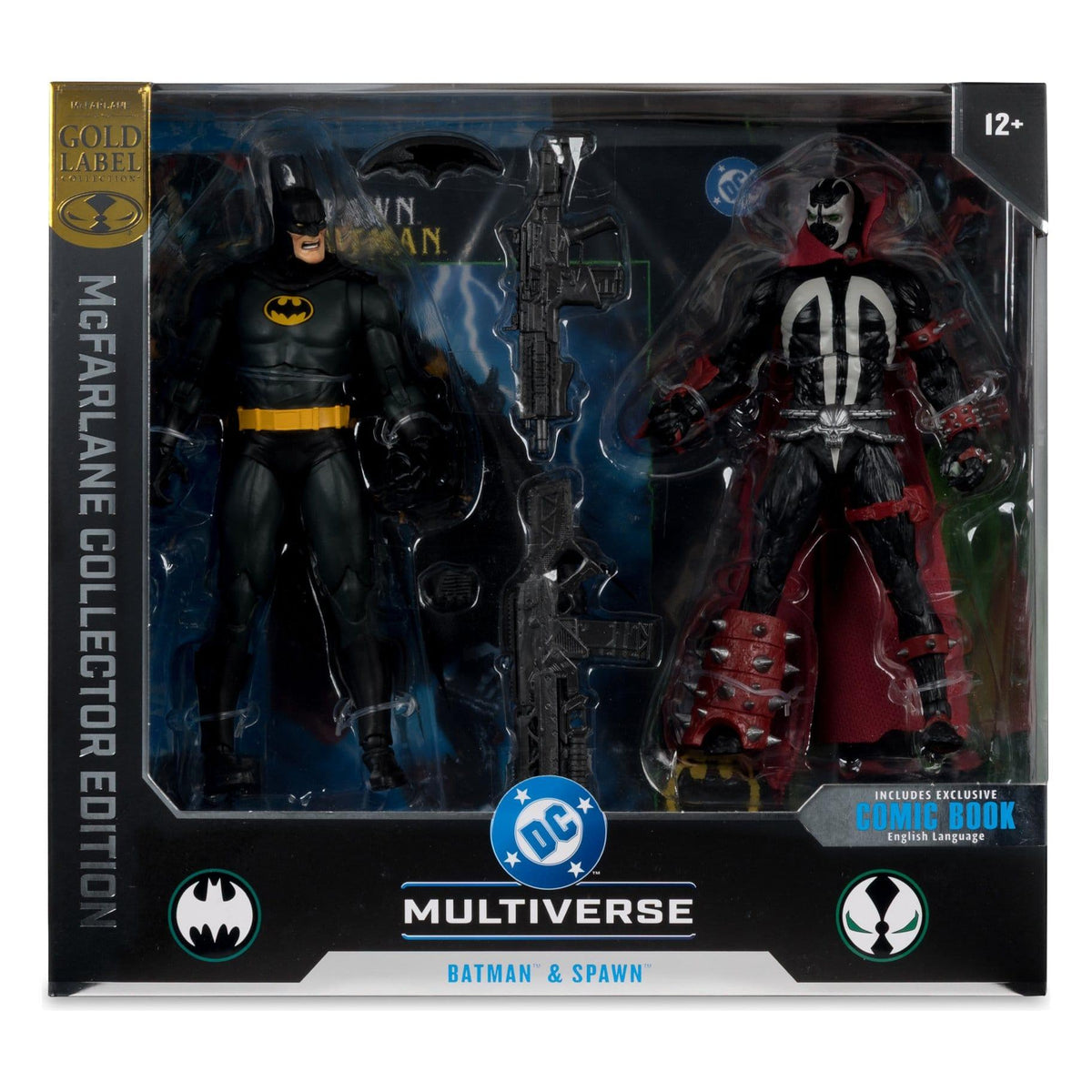 McFarlane Toys DC Multiverse Collector Edition Batman & Spawn (Gold Label) Action Figure 2-Pack PRE-ORDER