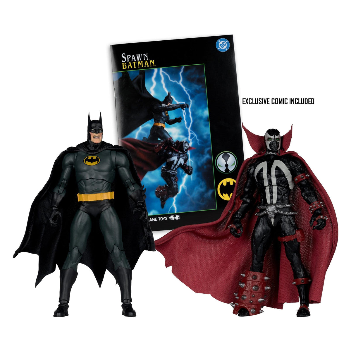McFarlane Toys DC Multiverse Collector Edition Batman & Spawn (Gold Label) Action Figure 2-Pack PRE-ORDER