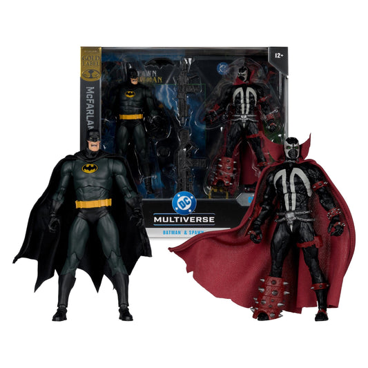 McFarlane Toys DC Multiverse Collector Edition Batman & Spawn (Gold Label) Action Figure 2-Pack PRE-ORDER