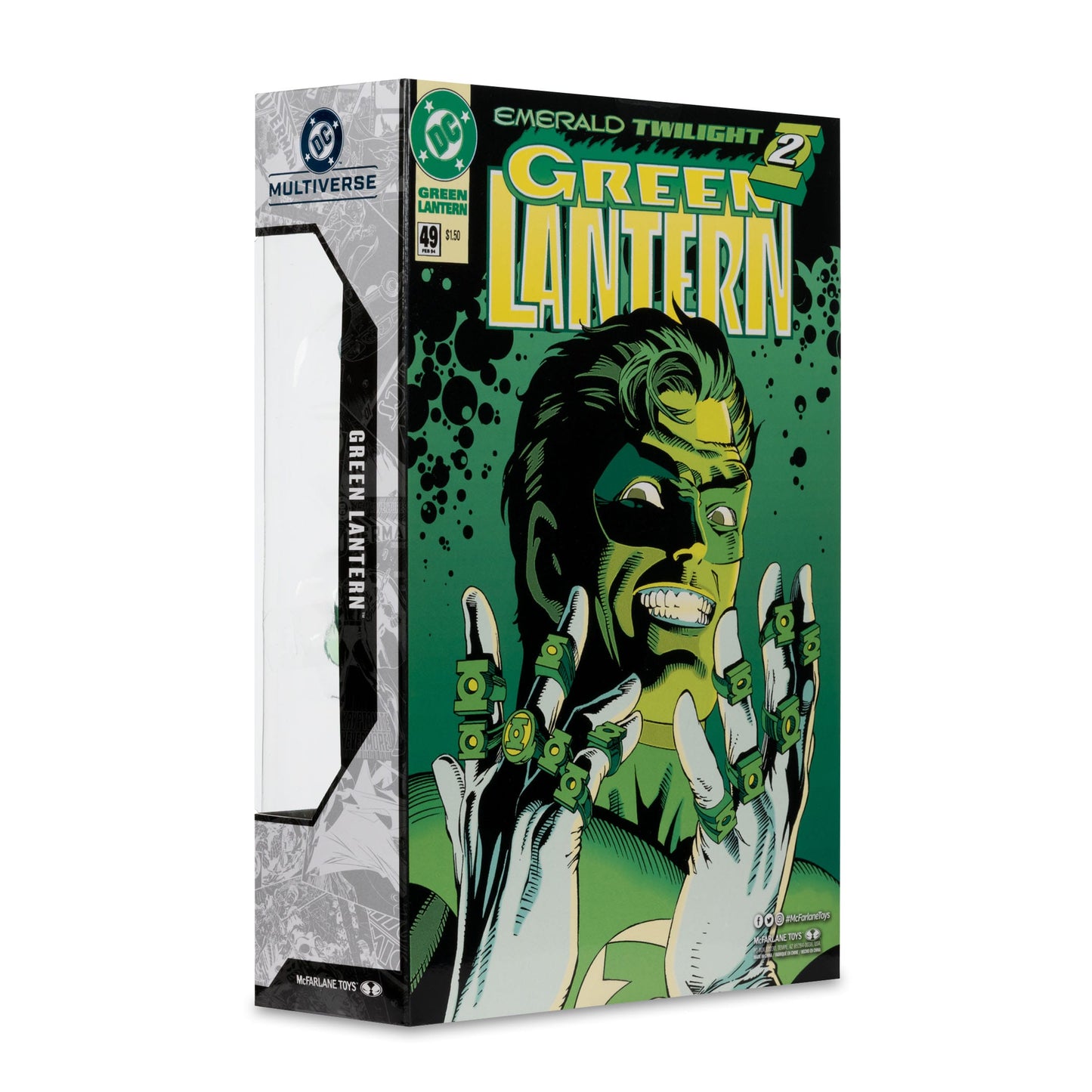 McFarlane Toys DC Multiverse Cover Recreations Action Figure - Green Lantern (Emerald Twilight) (Gold Label) PRE-ORDER