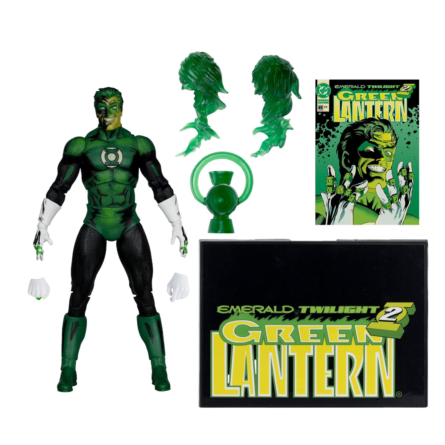 McFarlane Toys DC Multiverse Cover Recreations Action Figure - Green Lantern (Emerald Twilight) (Gold Label) PRE-ORDER