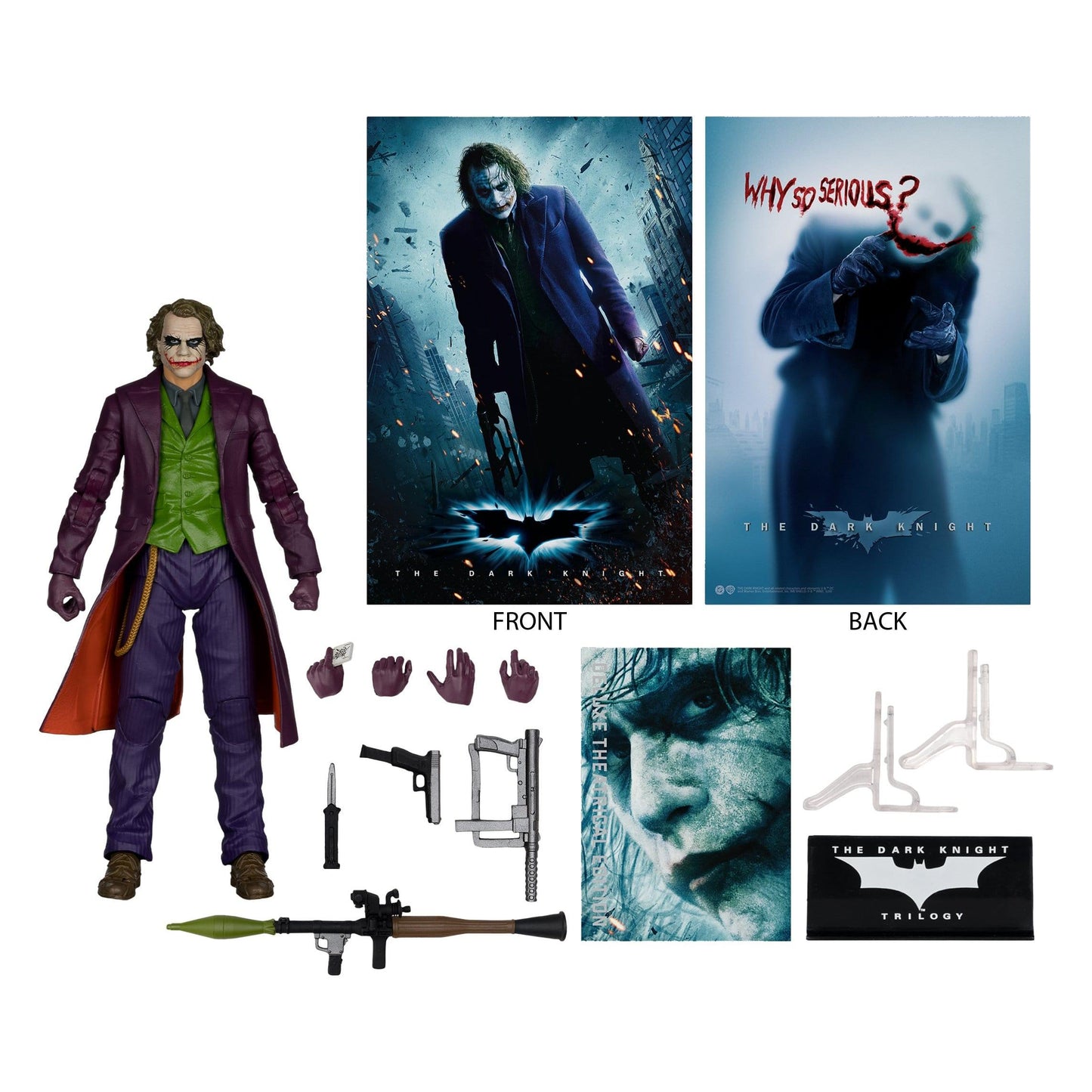 McFarlane Toys DC Multiverse Deluxe Theatrical - The Joker The Dark Knight Action Figure PRE-ORDER