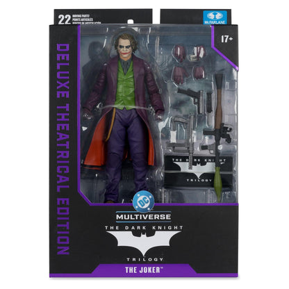 McFarlane Toys DC Multiverse Deluxe Theatrical - The Joker The Dark Knight Action Figure PRE-ORDER