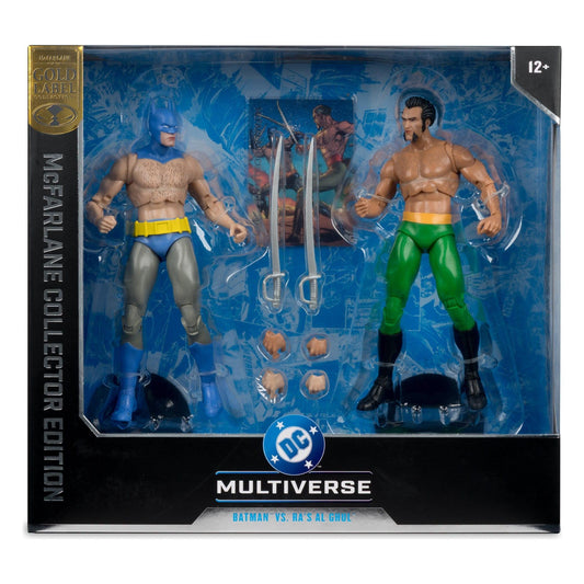 McFarlane Toys DC Multiverse Elite Edition 2-Pack Batman vs Ra's al Ghul (Batman #244) (Gold Label) Action Figure PRE-ORDER