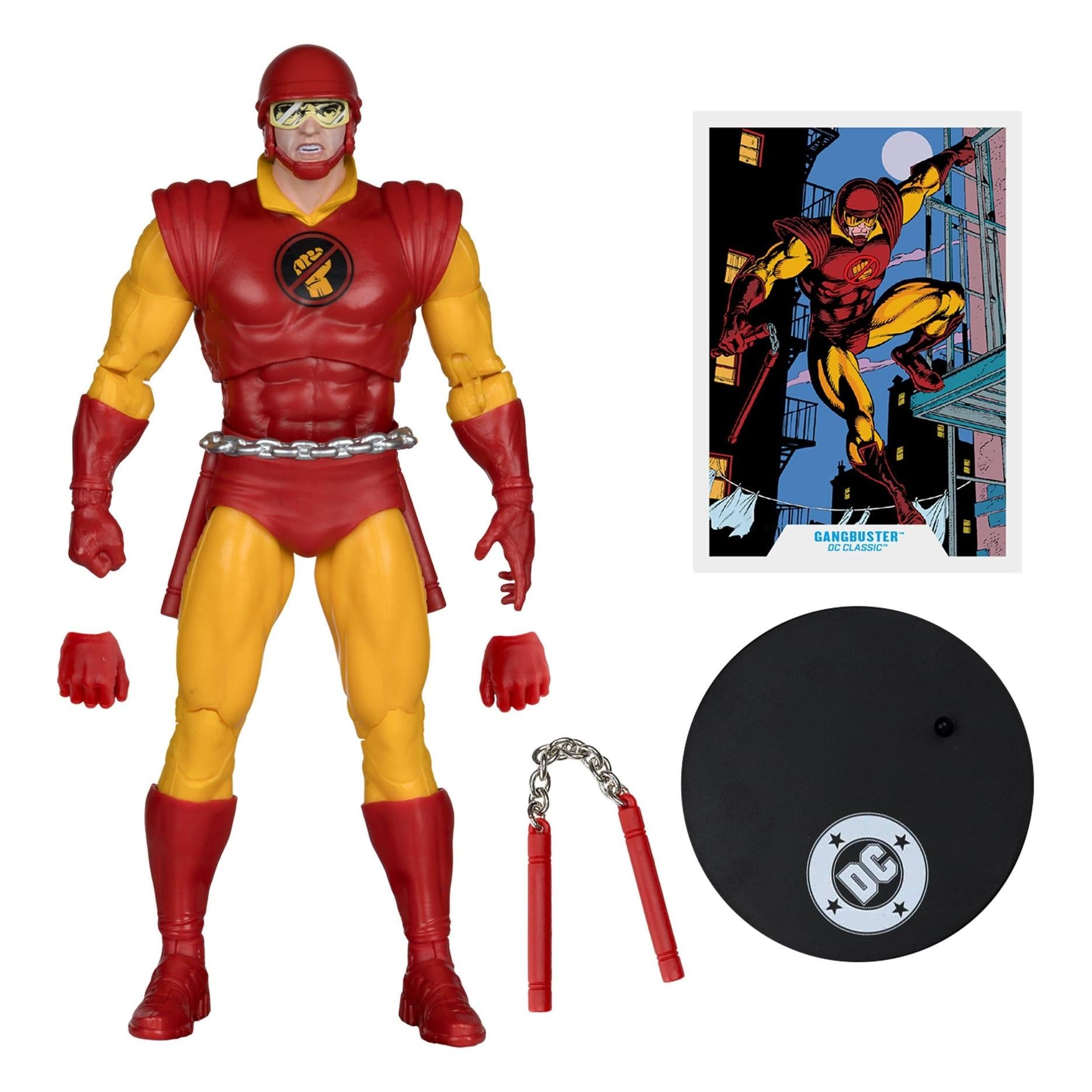 McFarlane Toys DC Multiverse Gangbuster (DC Classic) (Red Platinum Edition) Action Figure PRE-ORDER
