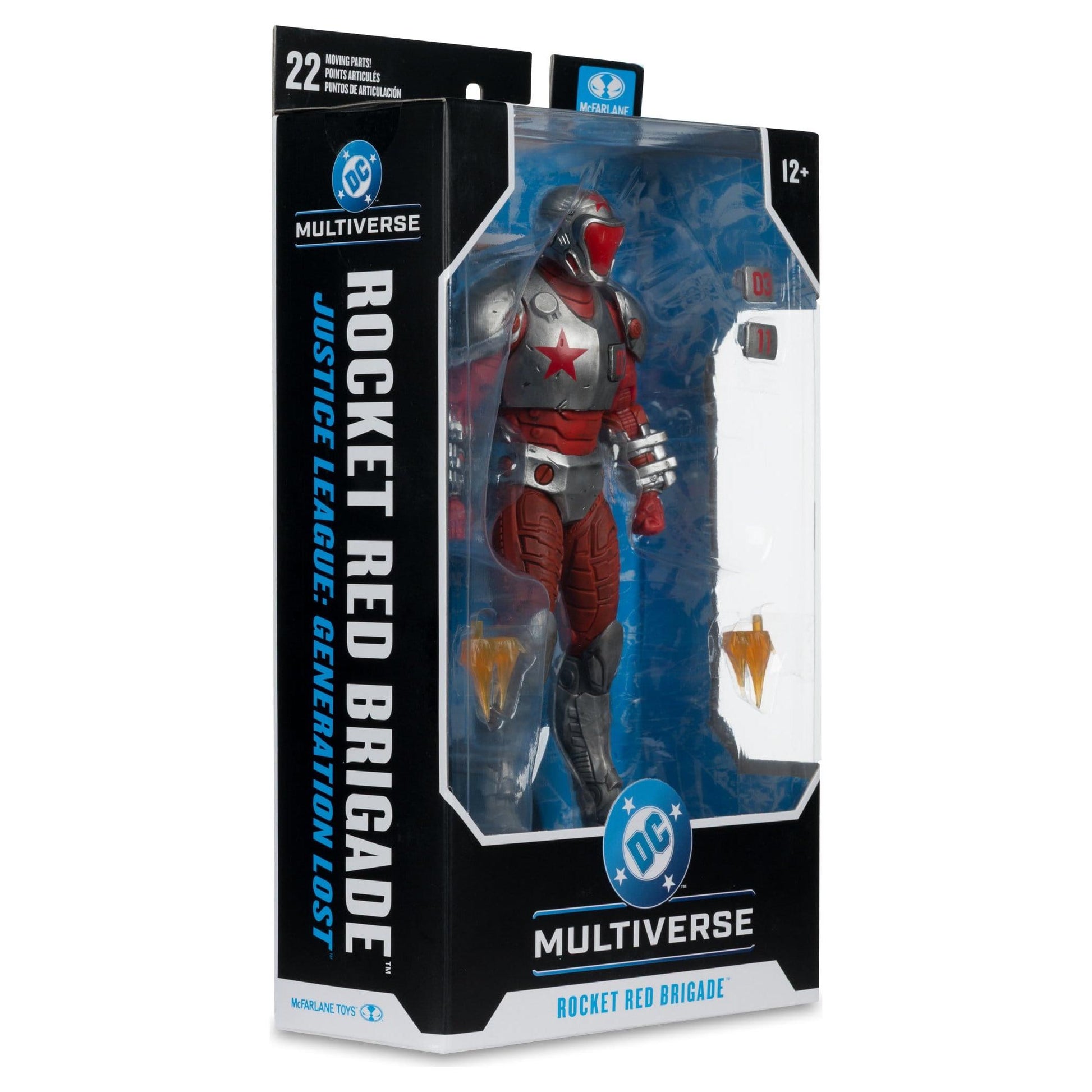 McFarlane Toys DC Multiverse Justice League Generation Lost Action Figure - Rocket Red Brigade PRE-ORDER