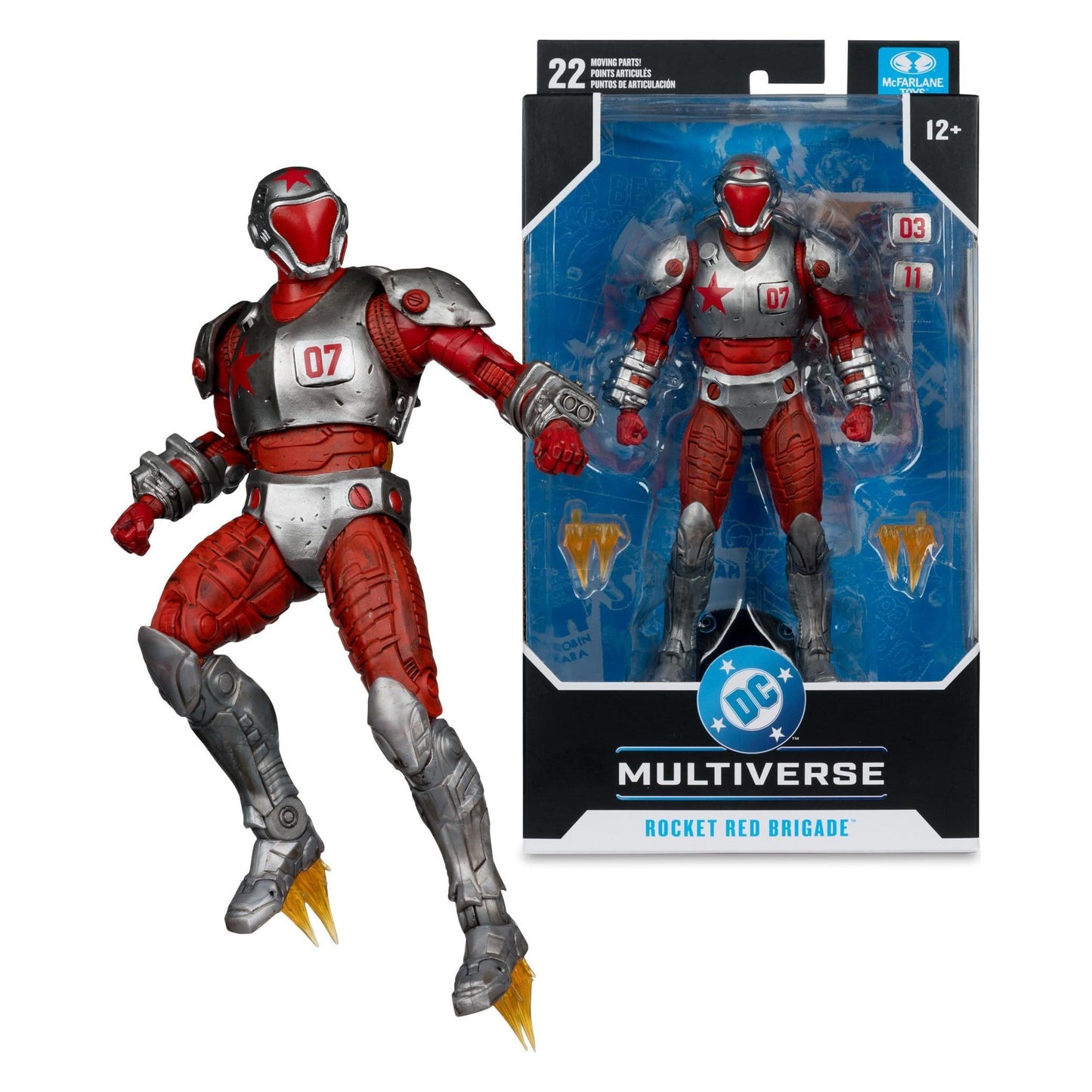 McFarlane Toys DC Multiverse Justice League Generation Lost Action Figure - Rocket Red Brigade PRE-ORDER