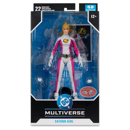 McFarlane Toys DC Multiverse Saturn Girl (DC Classic) (Red Platinum Edition) Action Figure PRE-ORDER