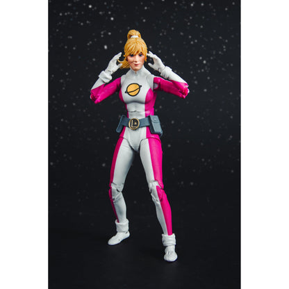 McFarlane Toys DC Multiverse Saturn Girl (DC Classic) (Red Platinum Edition) Action Figure PRE-ORDER