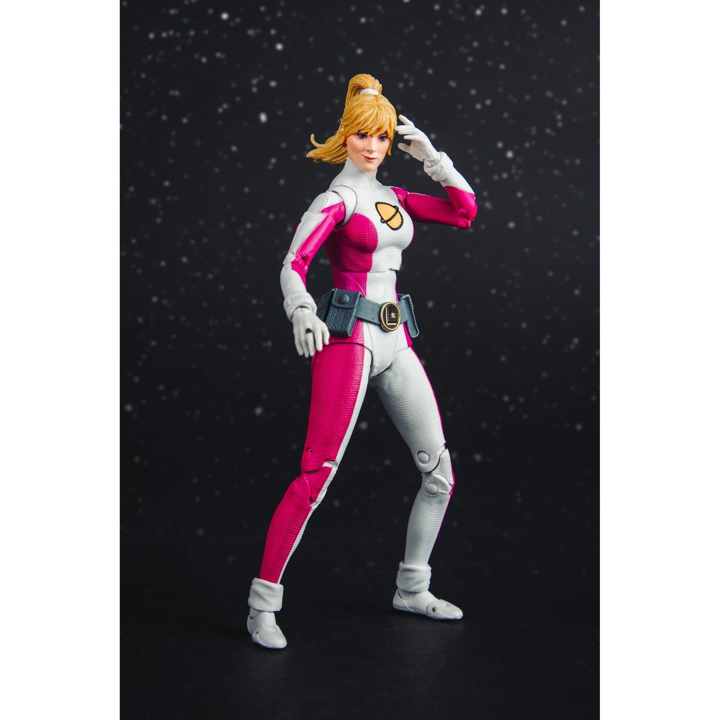 McFarlane Toys DC Multiverse Saturn Girl (DC Classic) (Red Platinum Edition) Action Figure PRE-ORDER