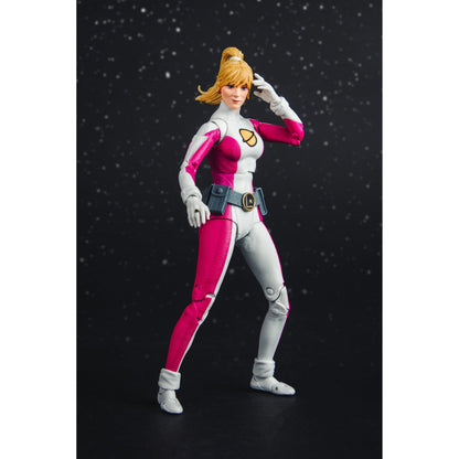McFarlane Toys DC Multiverse Saturn Girl (DC Classic) (Red Platinum Edition) Action Figure PRE-ORDER
