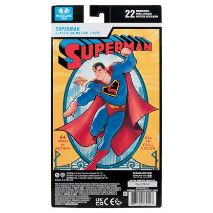 McFarlane Toys DC Multiverse Superman (Classic Animation 1940) Action Figure PRE-ORDER