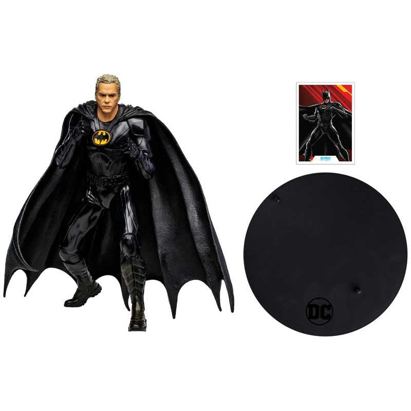 McFarlane Toys DC Multiverse The Flash Movie Batman Unmasked (Michael Keaton) Gold Label 12" Statue