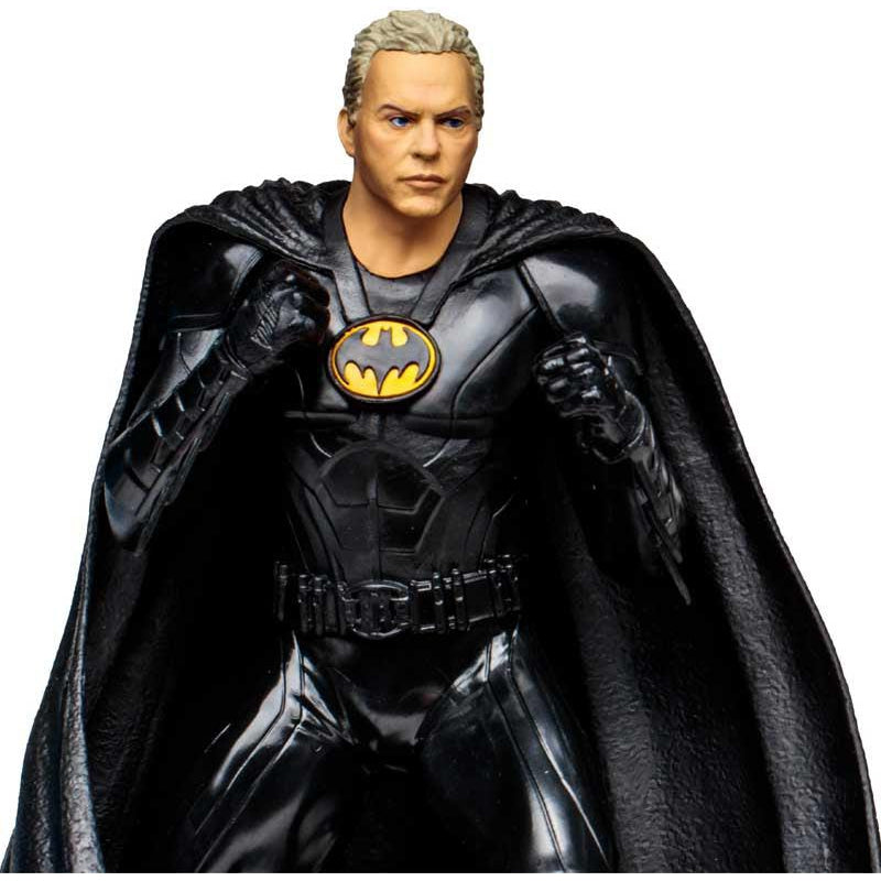 McFarlane Toys DC Multiverse The Flash Movie Batman Unmasked (Michael Keaton) Gold Label 12" Statue