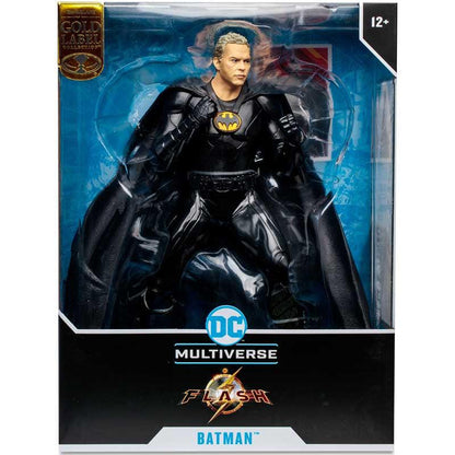 McFarlane Toys DC Multiverse The Flash Movie Batman Unmasked (Michael Keaton) Gold Label 12" Statue