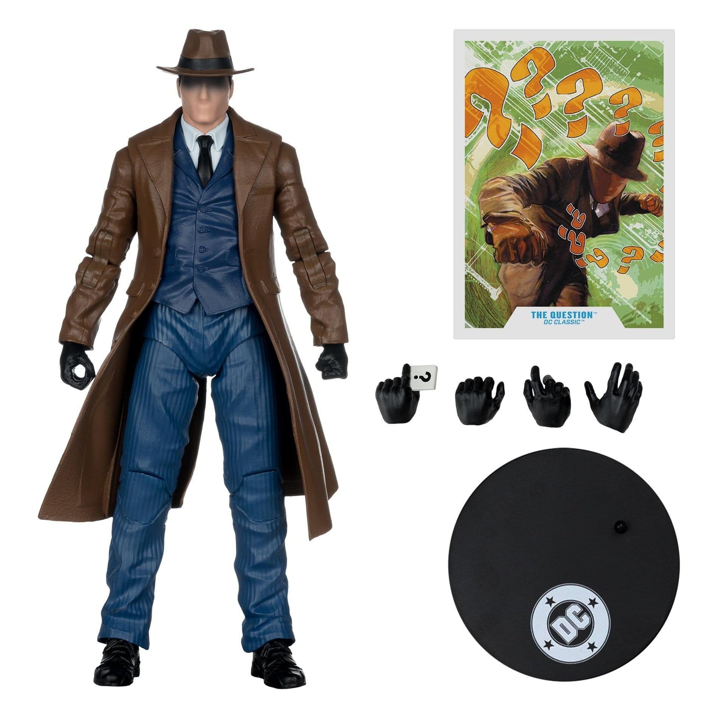McFarlane Toys DC Multiverse The Question (DC Classic) (Gold Label) SDCC 2026 Action Figure PRE-ORDER