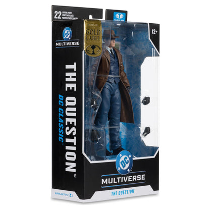 McFarlane Toys DC Multiverse The Question (DC Classic) (Gold Label) SDCC 2026 Action Figure PRE-ORDER