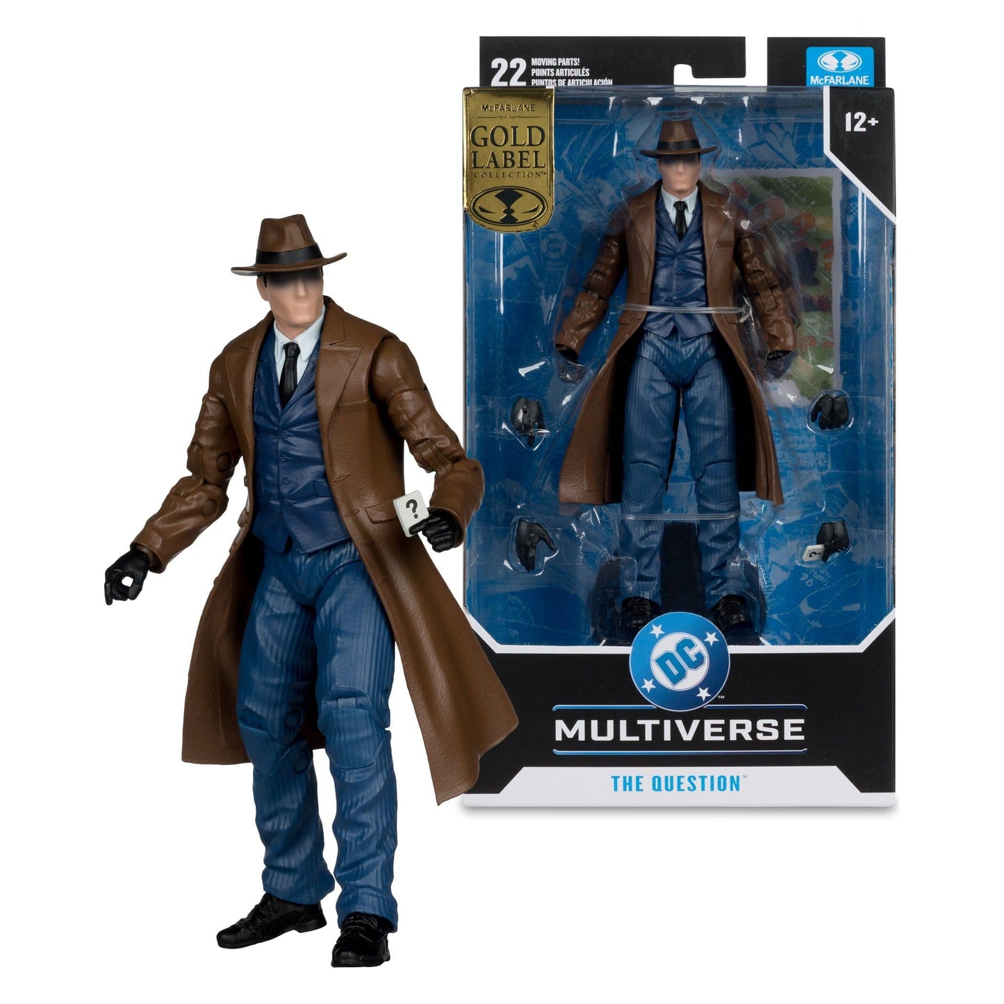 McFarlane Toys DC Multiverse The Question (DC Classic) (Gold Label) SDCC 2026 Action Figure PRE-ORDER