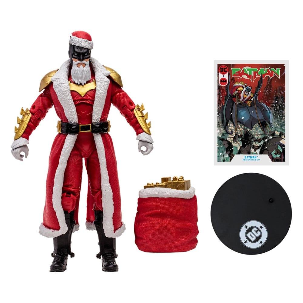 McFarlane Toys DC Multiverse Vault Collection Batman (Red Santa Suit) Action Figure PRE-ORDER