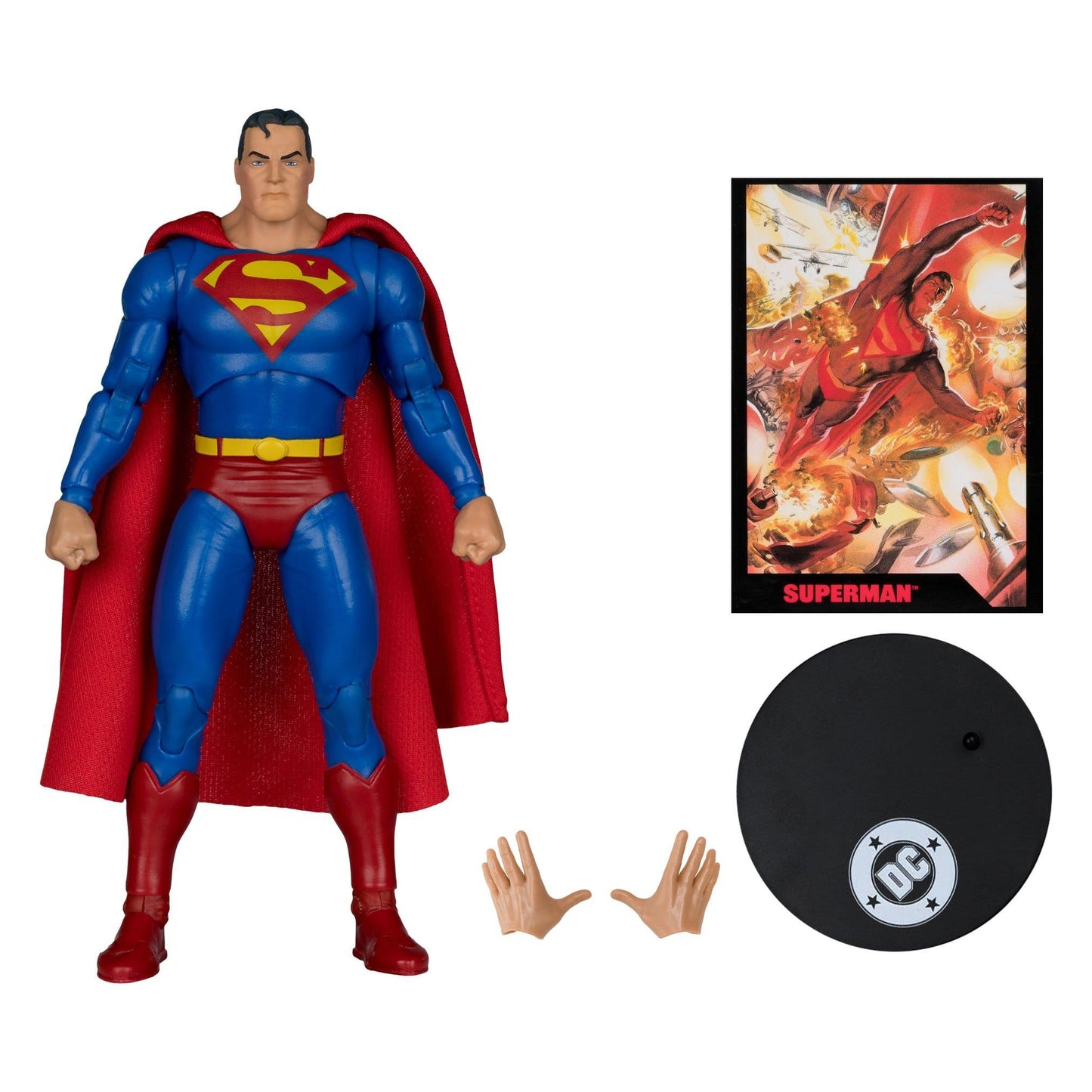 McFarlane Toys DC Page Punchers Superman (Justice #1) (Red Platinum) Action Figure PRE-ORDER